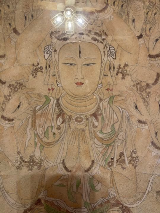 絵画　千手観音　千の目