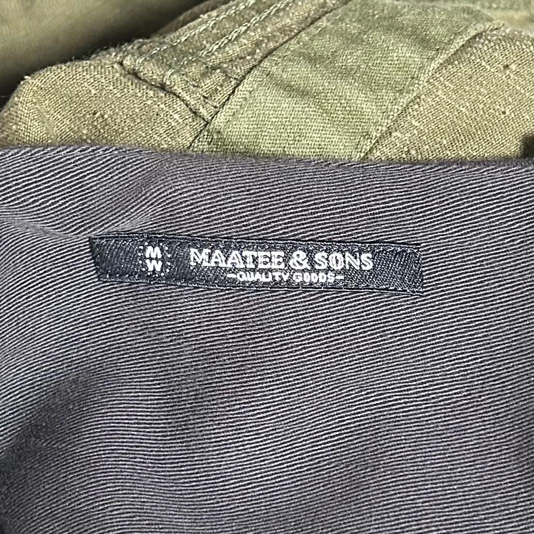 【MAATEE&SONS】24AW SMOOTH CHINO TROUSER