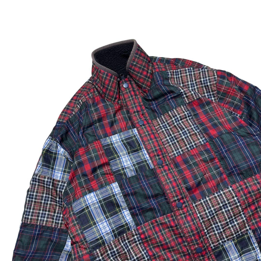 00s stussy フリース/ナイロンジャケット リバーシブル