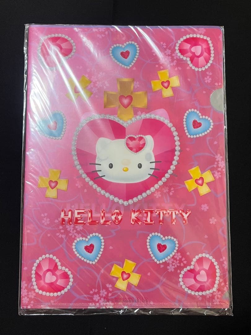 【新品】2004年 ハローキティ クリアファイルセット5柄 (5枚入)×2set