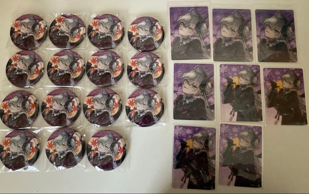 fgo 京まふ 缶バッジ クリアカード クリカ リリス