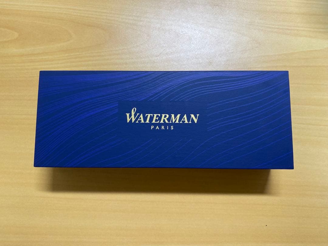 新品WATERMANウォーターマンメトロポリタンボールペンマットブラックゴールド