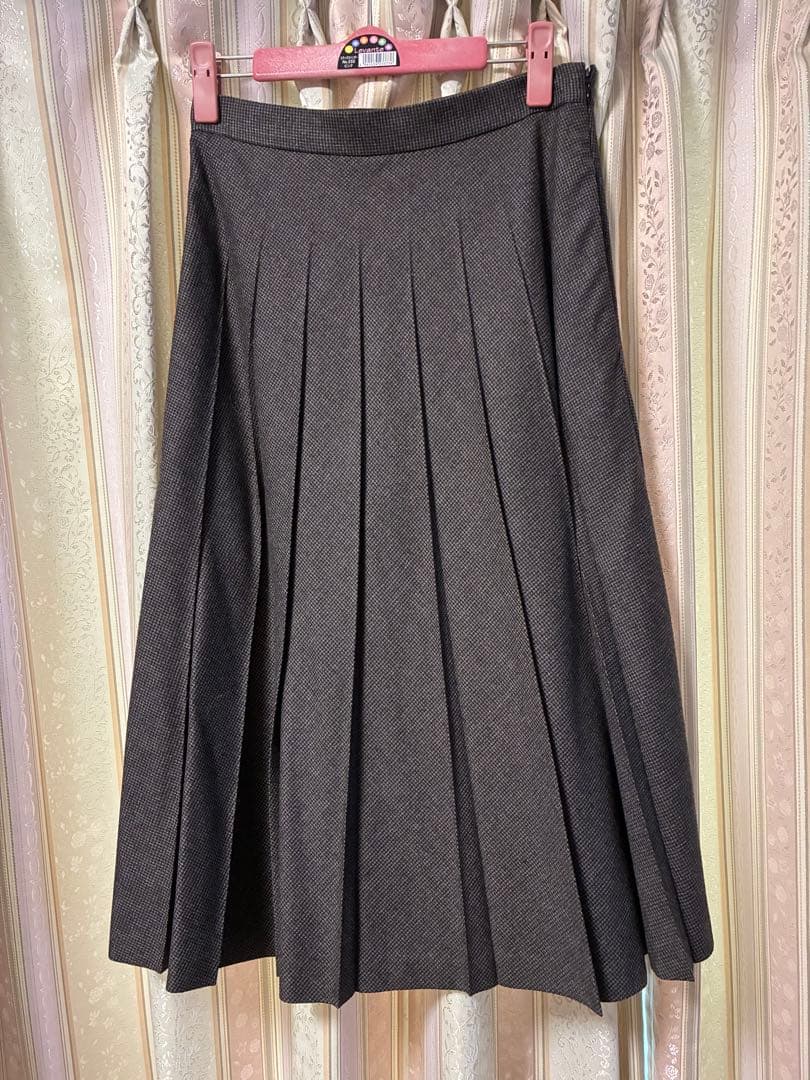 【美品】MARGARET HOWELLプリーツスカート