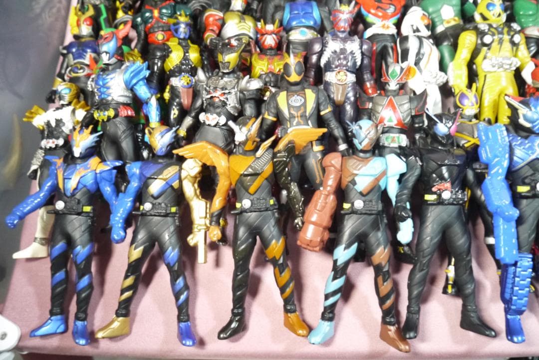 レジェンドライダーシリーズ　ビッグサイズソフビフィギュア　132体