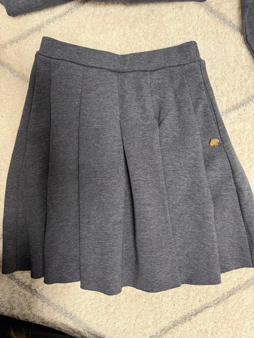 kate spade グレー リボン付きセットアップ　130 140