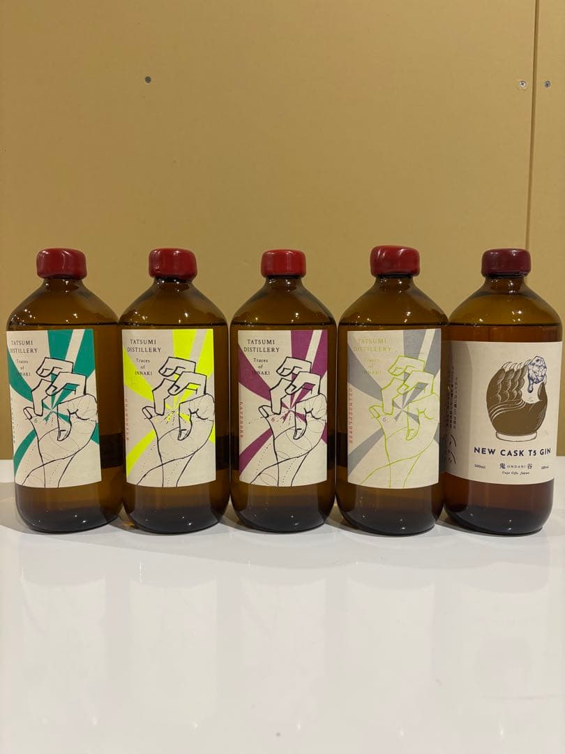 アルケミエ　6th クラフトジン　アブサン　T5 GIN 5本セット