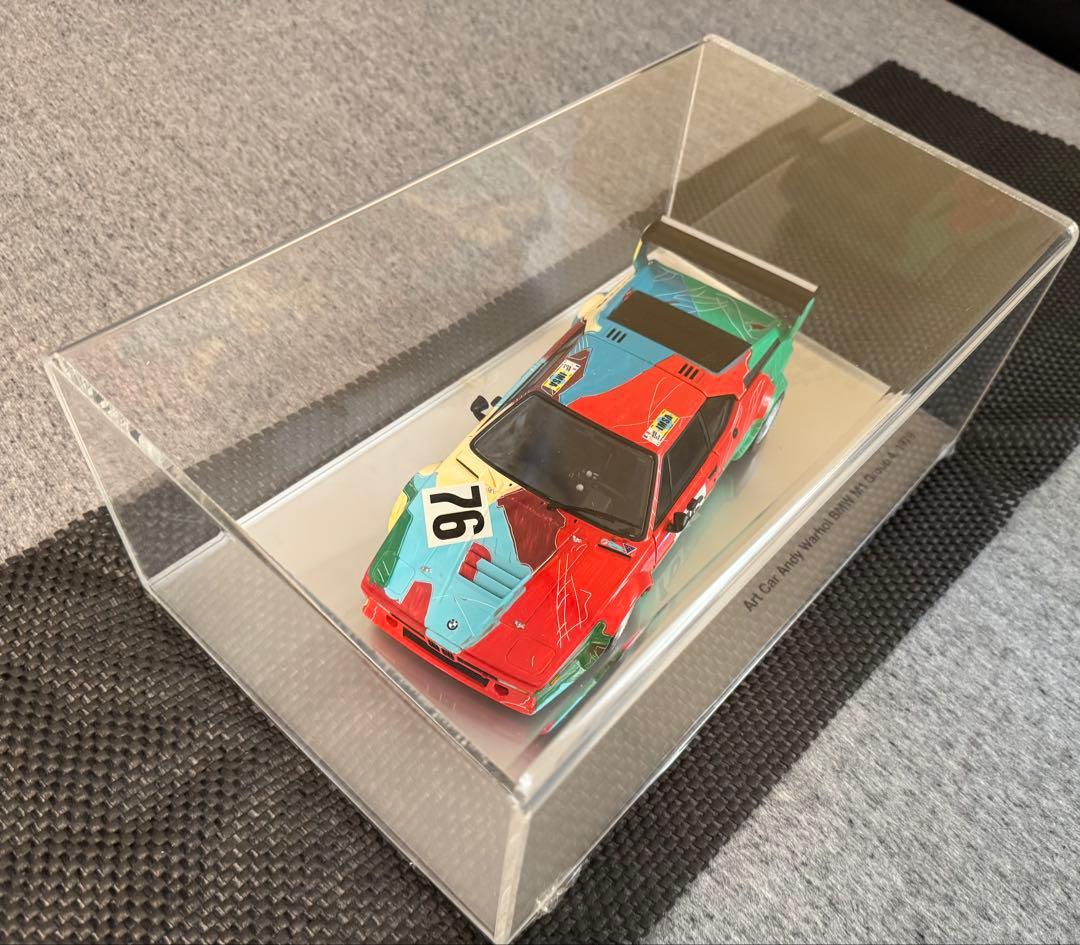 ミニチャンプス 1/18 BMW M1 Art Car Andy Warhol