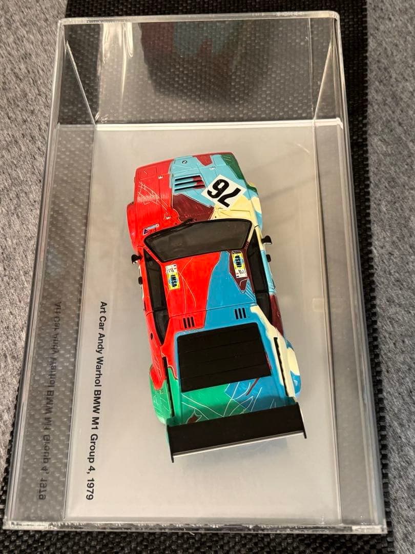 ミニチャンプス 1/18 BMW M1 Art Car Andy Warhol