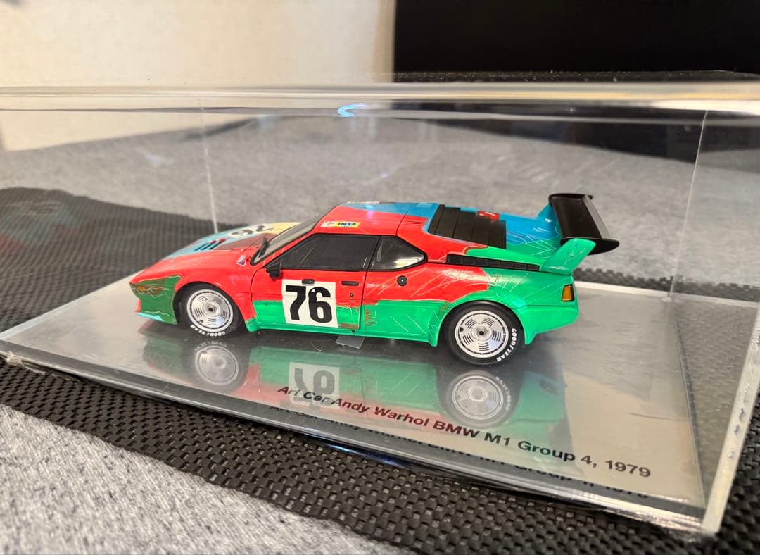 ミニチャンプス 1/18 BMW M1 Art Car Andy Warhol
