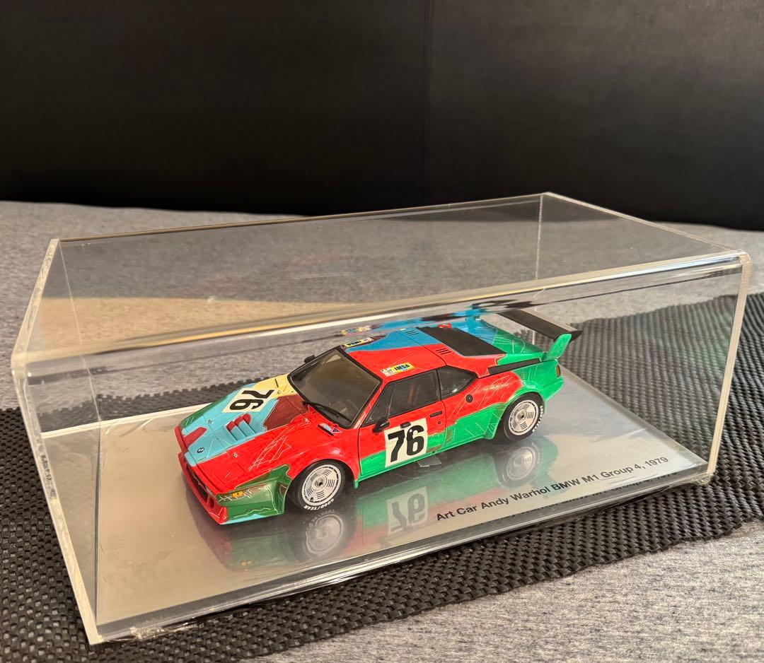 ミニチャンプス 1/18 BMW M1 Art Car Andy Warhol