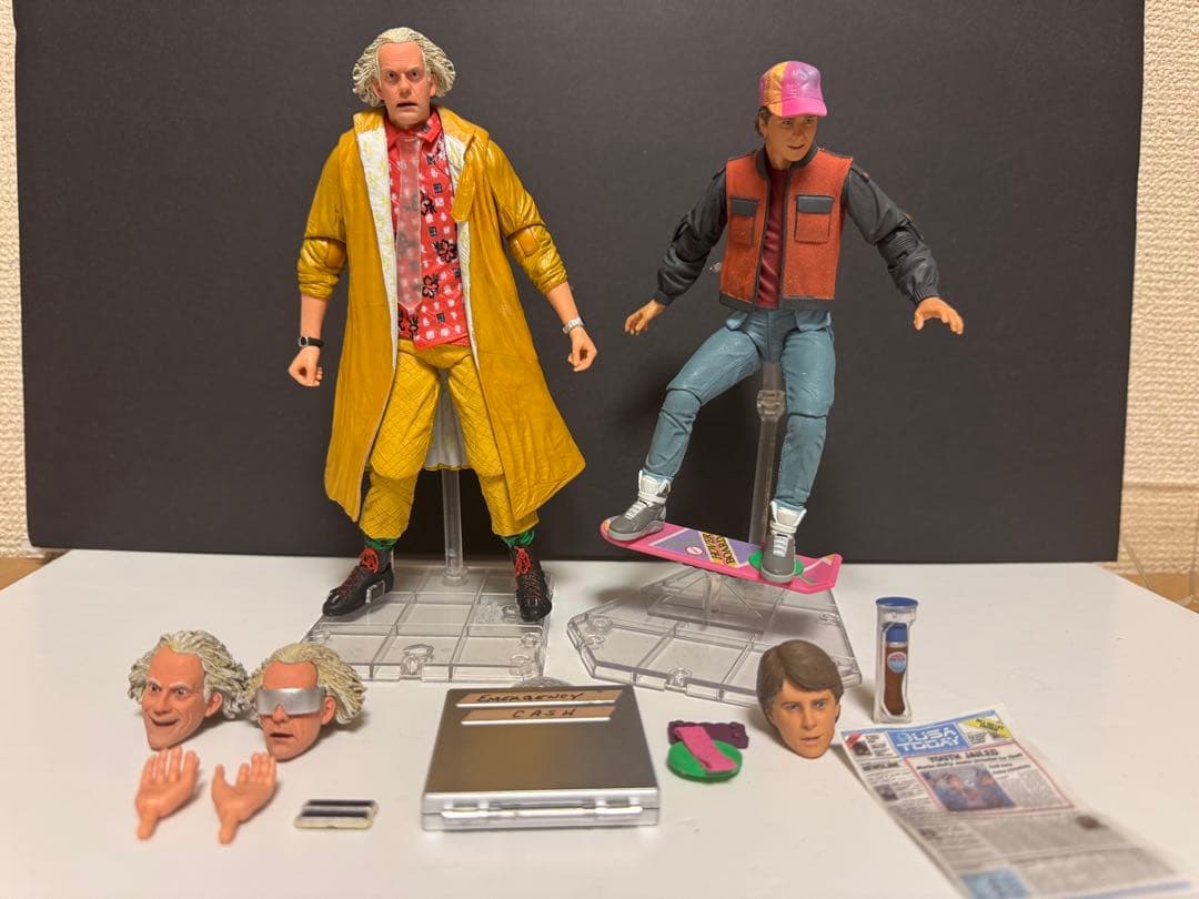 ※さいとう※ バックトゥーザフューチャー　ネカ 社 ドク とマーティー