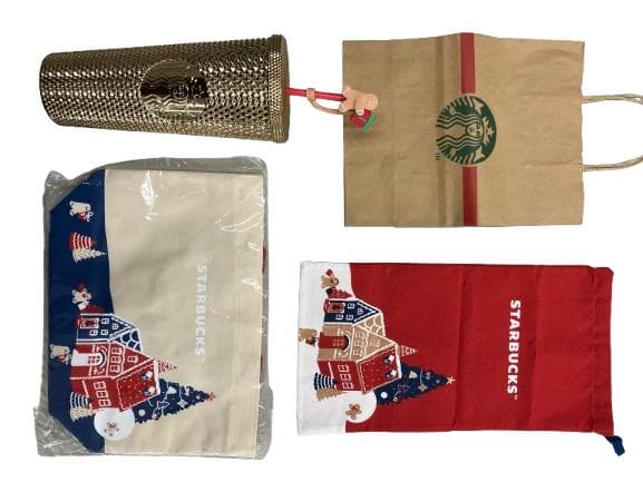 タイ限定 スターバックス ゴールドタンブラー 　　ギフト袋付・日本未発売