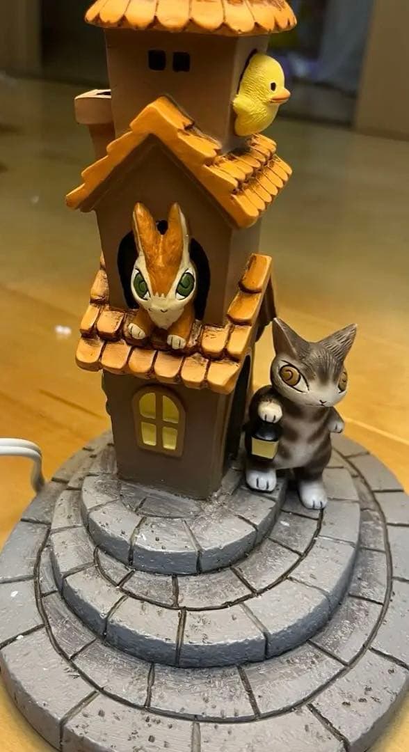 新品未使用、ダヤン、わちふぃーるど、ルームランプ