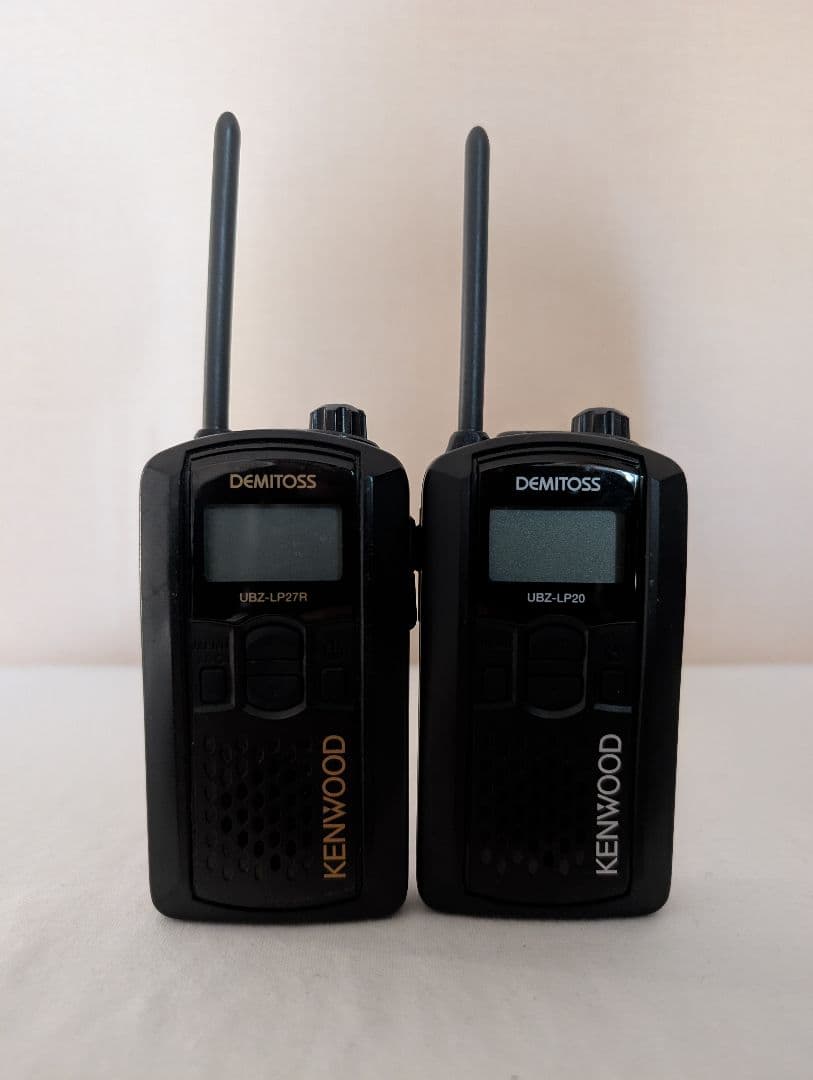 ケンウッド 特定小電力トランシーバー UBZ−LP20 UBZ−LP27Rセット