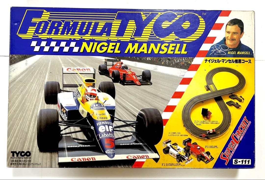#FORMULA TYCO NIGEL MANSELL スーパーサーキット