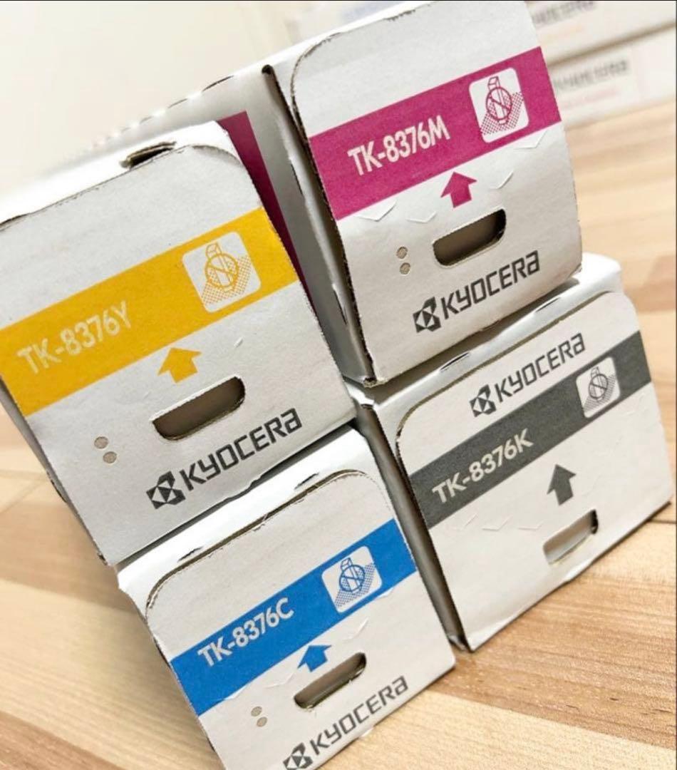 TK-8376新品未使用KYOCERA純正トナー４本セット複合機コピー機