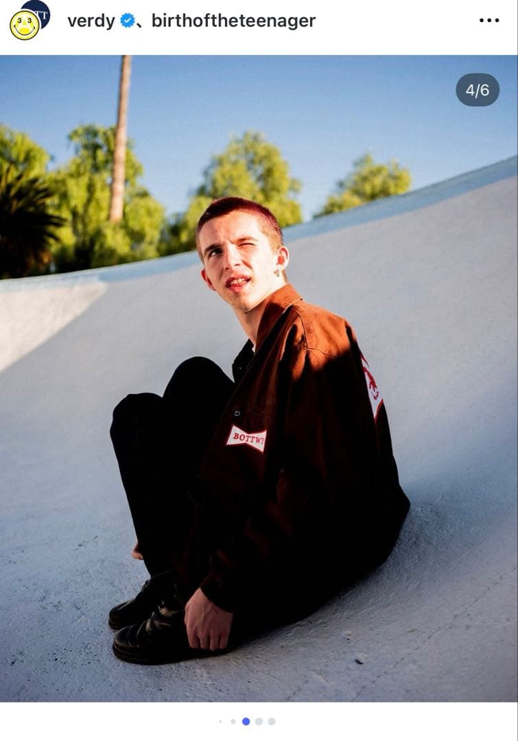 ジャケット・アウター BoTT x VERDY Ribbon Eyes Work Jacket