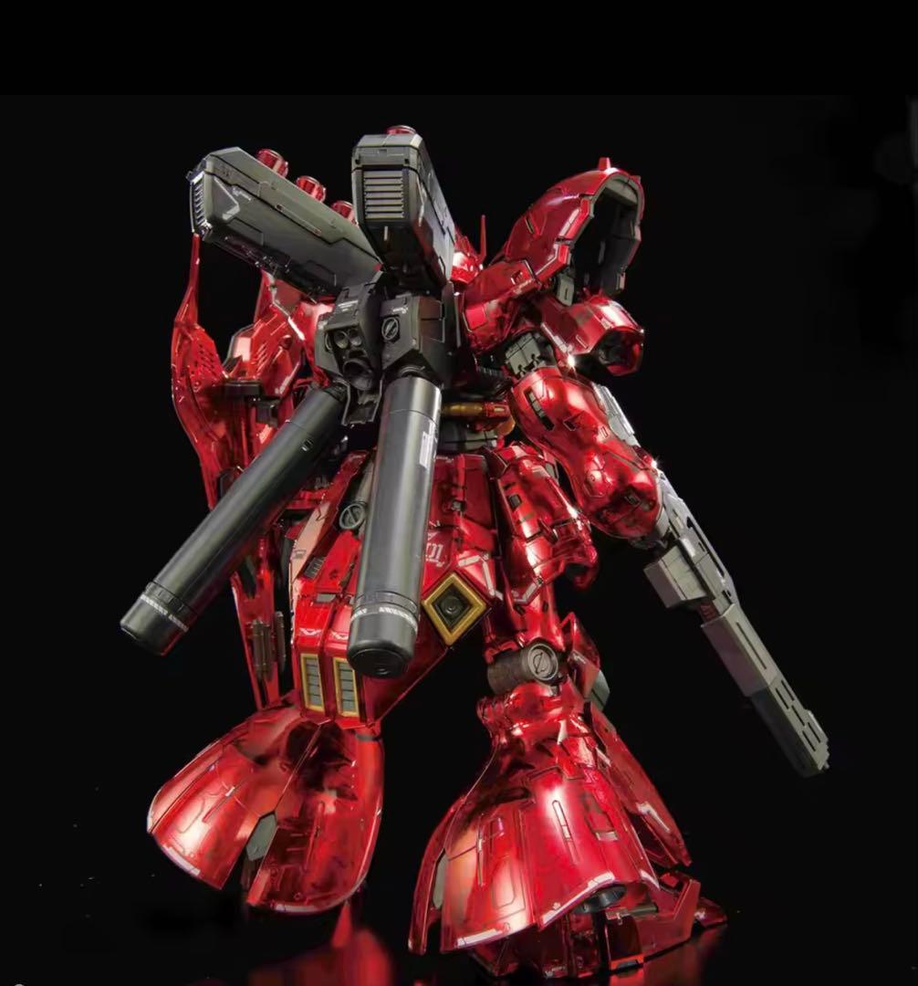 未組立 RG 1/144 SAZABI (メカニカルコアメッキ) 海外版