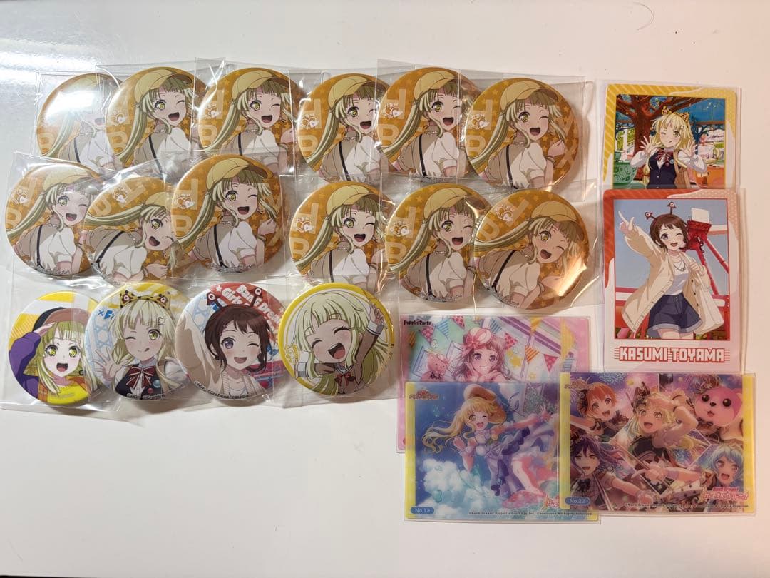 バンドリ 弦巻こころ 缶バッジ