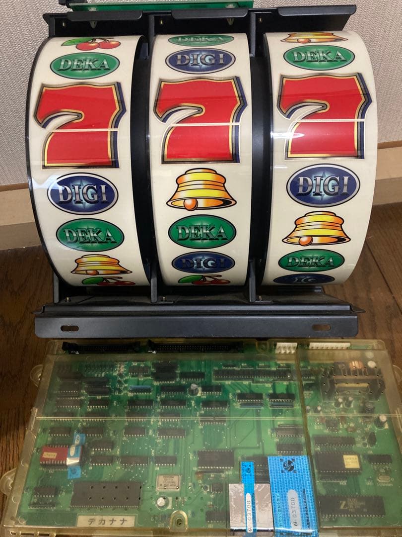 希少レア　裏物　ベルコ　デカナナ リール基盤セット　パチスロ　4号機　動作確認済