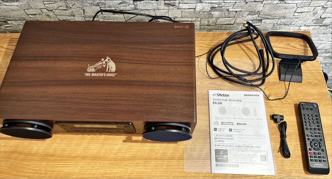 【極美品】Victor EX-D6 コンパクトコンポーネントシステム 付属品完備