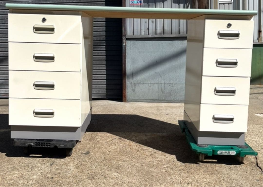 高園産業 SOLNO 両袖デスク 監査台 机 作業台 タカゾノ 調剤台