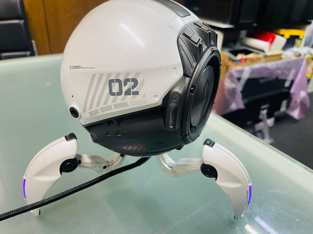 GravaStar Bluetoothスピーカー(ホワイト) 通電のみ