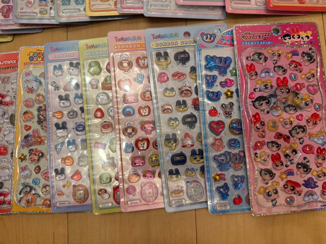 正規品ボンボンドロップシール等まとめ売り　52枚