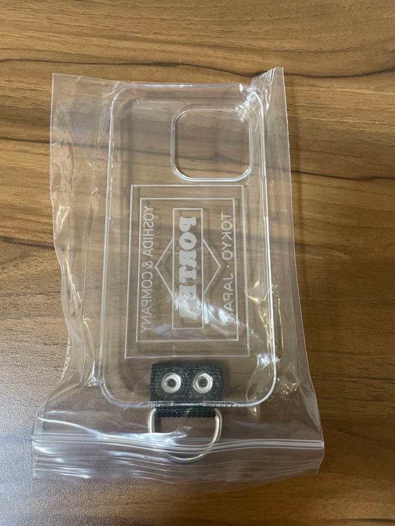 【ケースのみ】PORTER iPhone15 Pro スマホケース カーキ