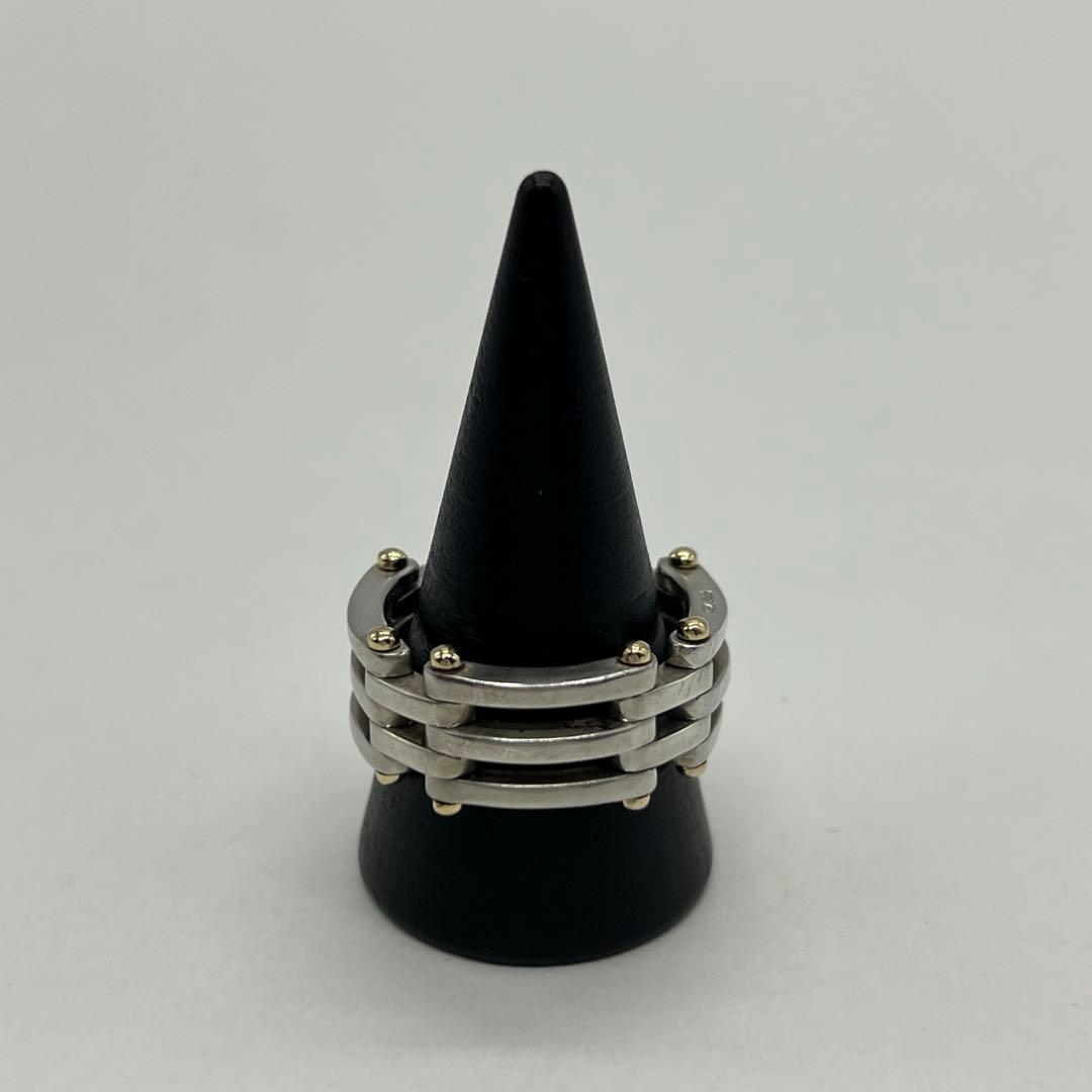 ティファニー TIFFANY ゲートリング 22号 SV YG コンビ 希少