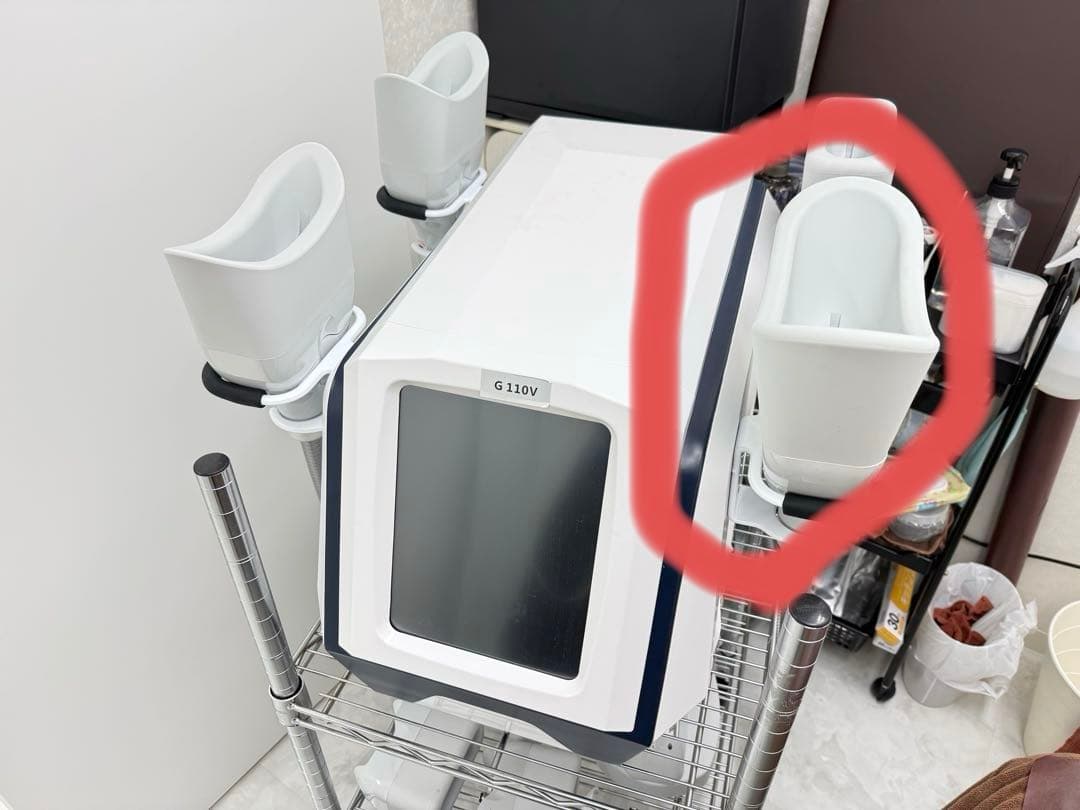 お腹用プローブ　脂肪冷却