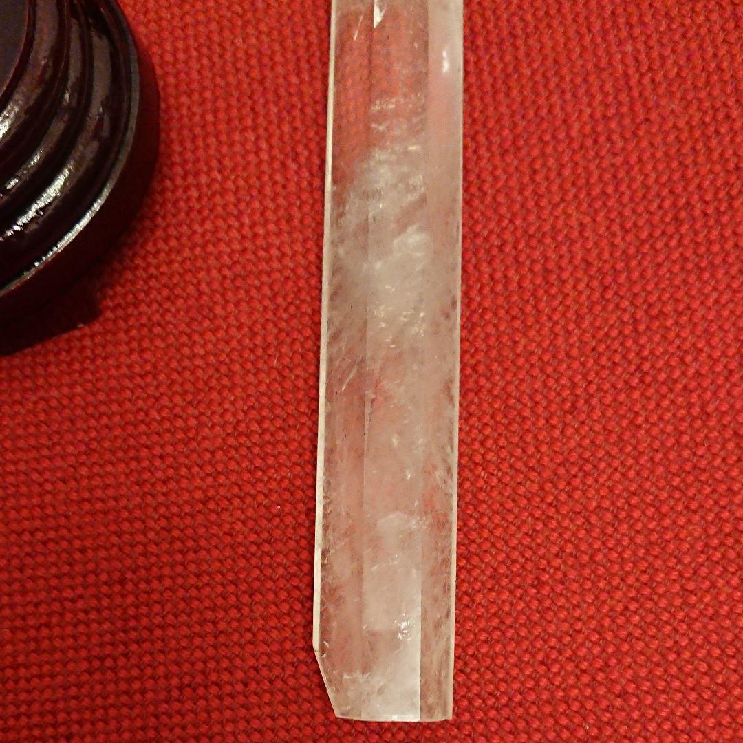 天然 水晶 六角柱 30センチ 大 運気 アップ 送料無料