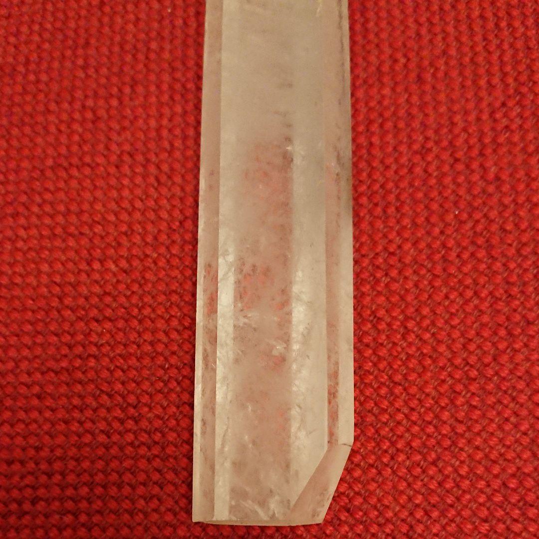 天然 水晶 六角柱 30センチ 大 運気 アップ 送料無料