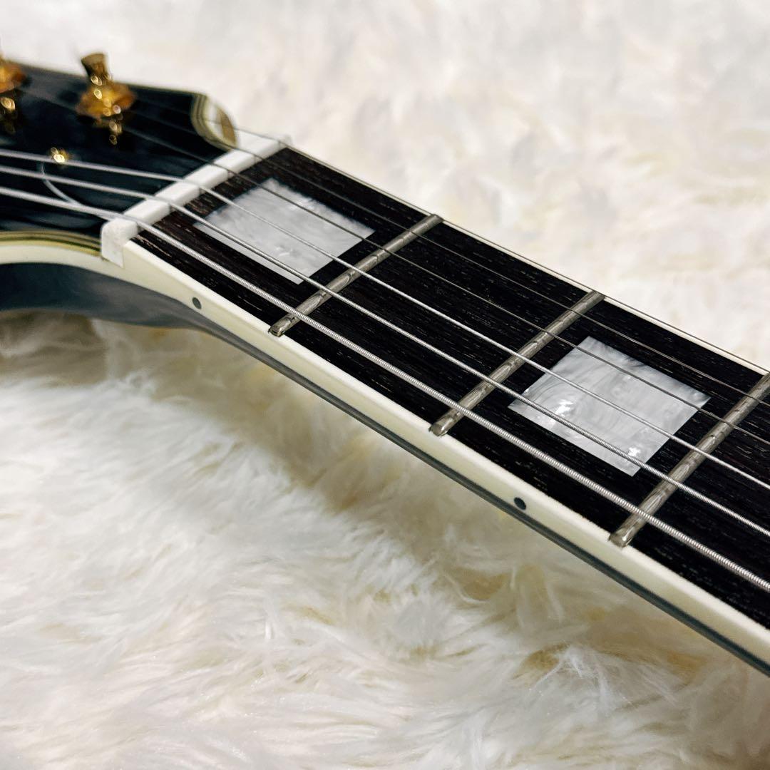 GrassRoots/グラスルーツ レスポールカスタム ブラック ソフトケース付