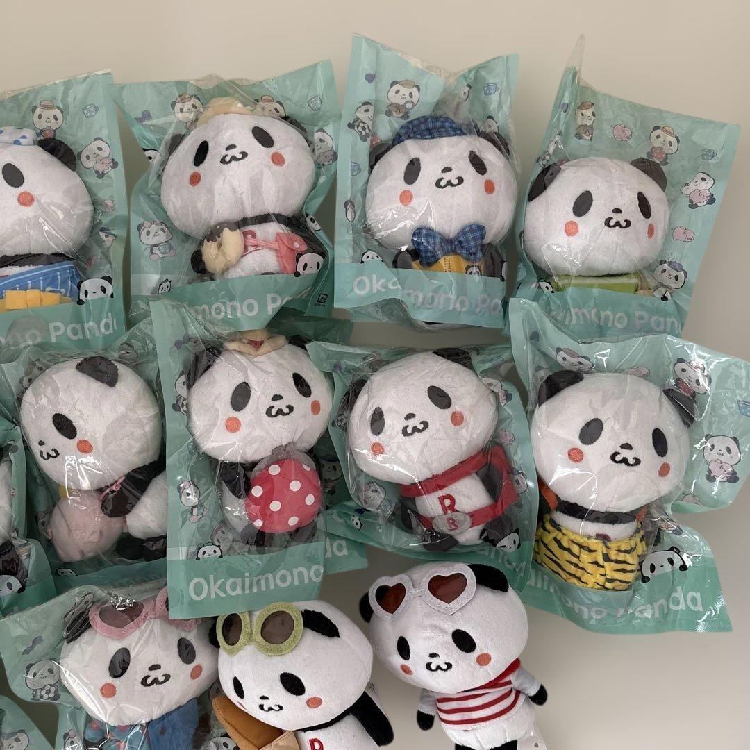 楽天パンダ　お買い物パンダ ぬいぐるみ 16体セット
