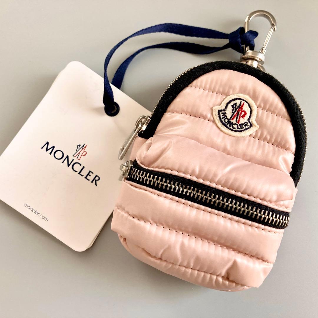 新品 未使用 モンクレール MONCLER ミニ財布 ケース キーホルダー