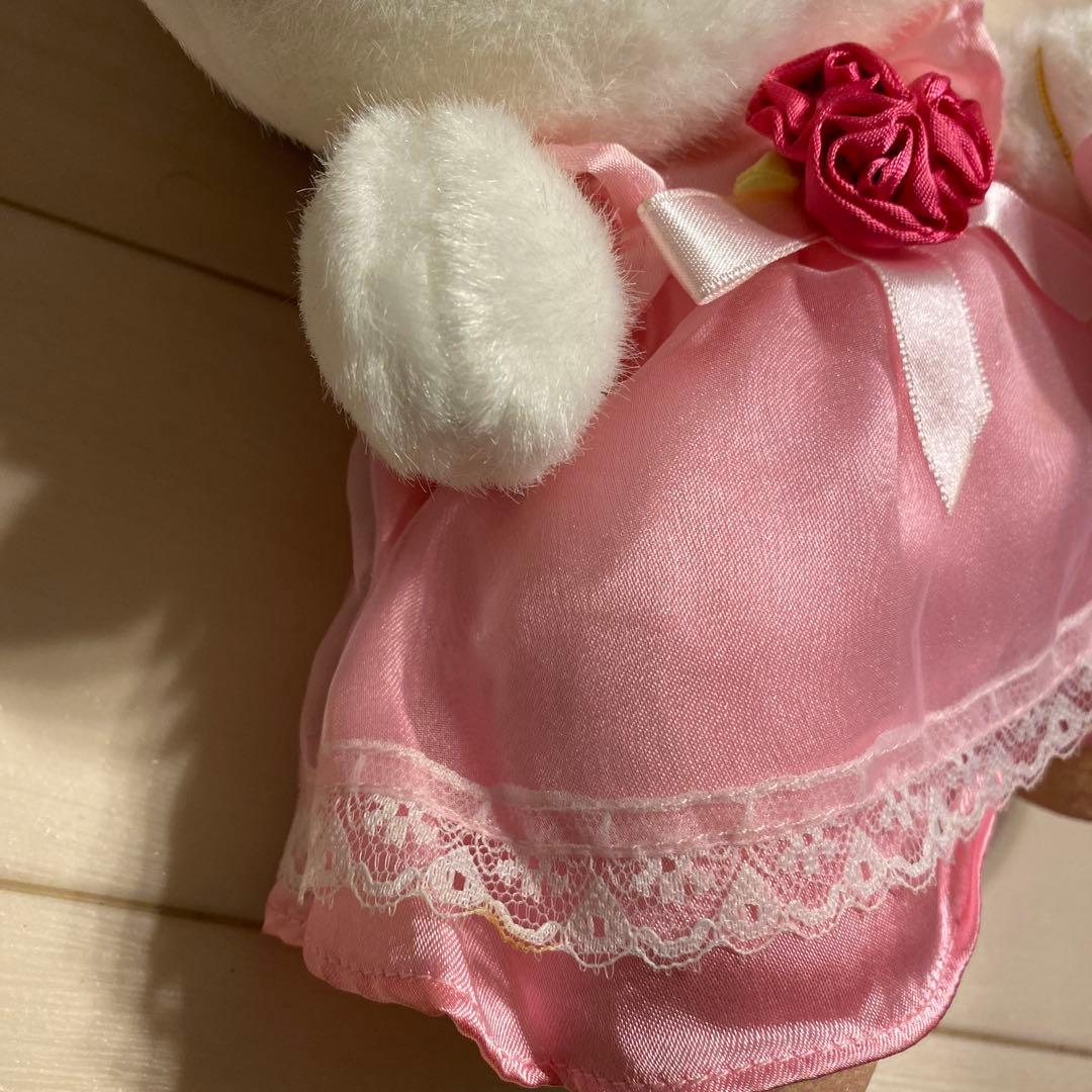 希少　1999年　ハローキティ ぬいぐるみ タグ付　KITTY ドレス