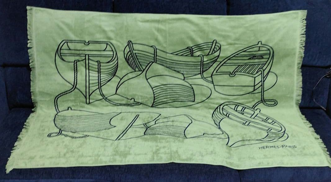 Hermès エルメス　 ヨッティング・タラッサ　ビーチタオル