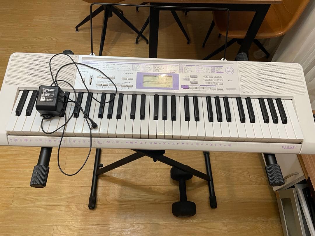 カシオ 光ナビゲーション キーボード 61鍵盤 LK-122 【音出し確認済み】