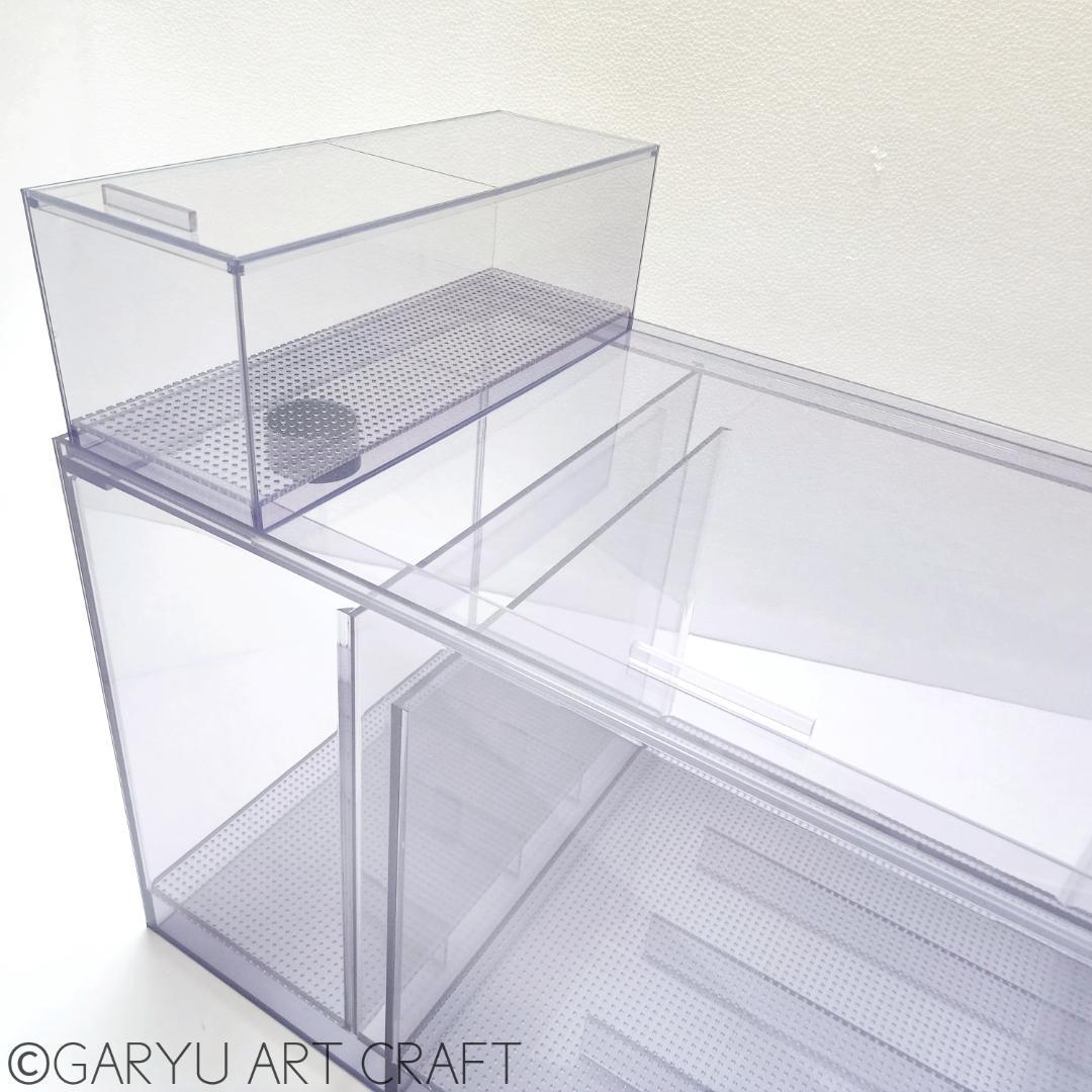 □大型5層式濾過槽□1500×450×450h□オーバーフロー水槽用□