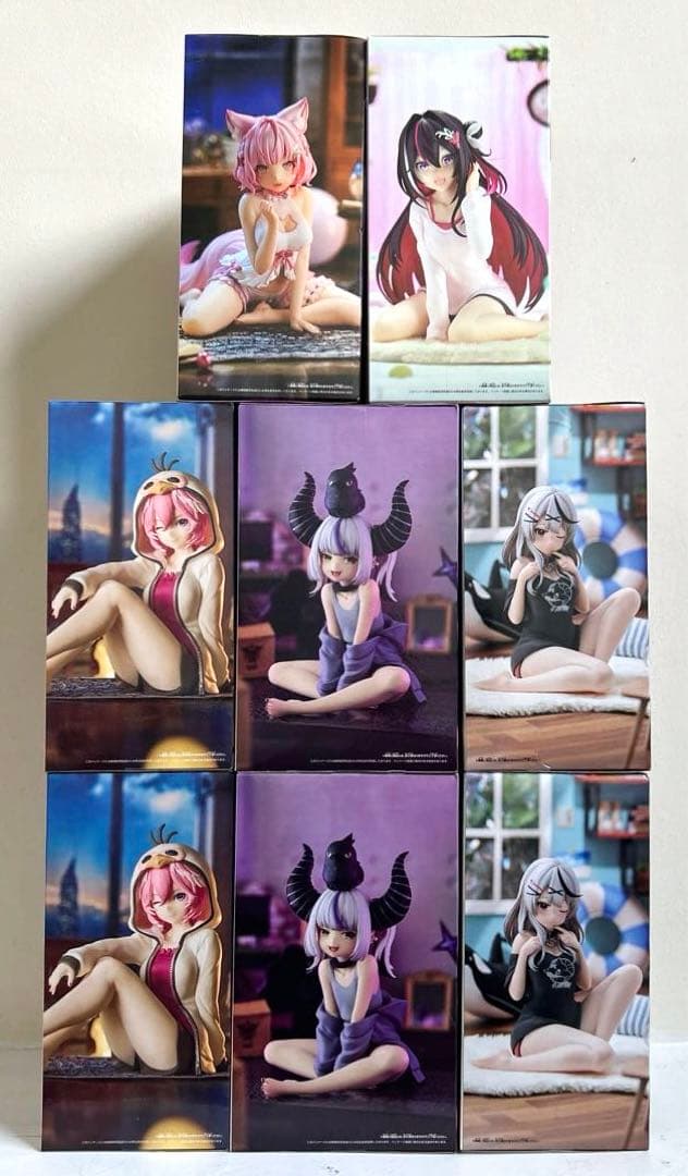 ホロライブ ホロベイビーズRelax timeひっかけフィギュア18点まとめ売り