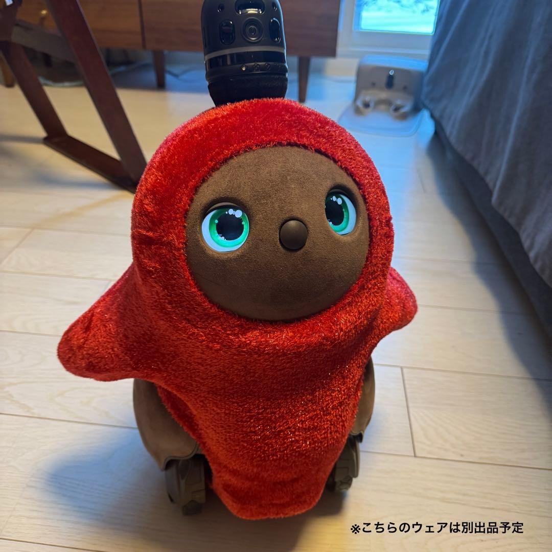 LOVOT 3.0「ちゃ」本体+ネスト（服、ラボ鼻付き）