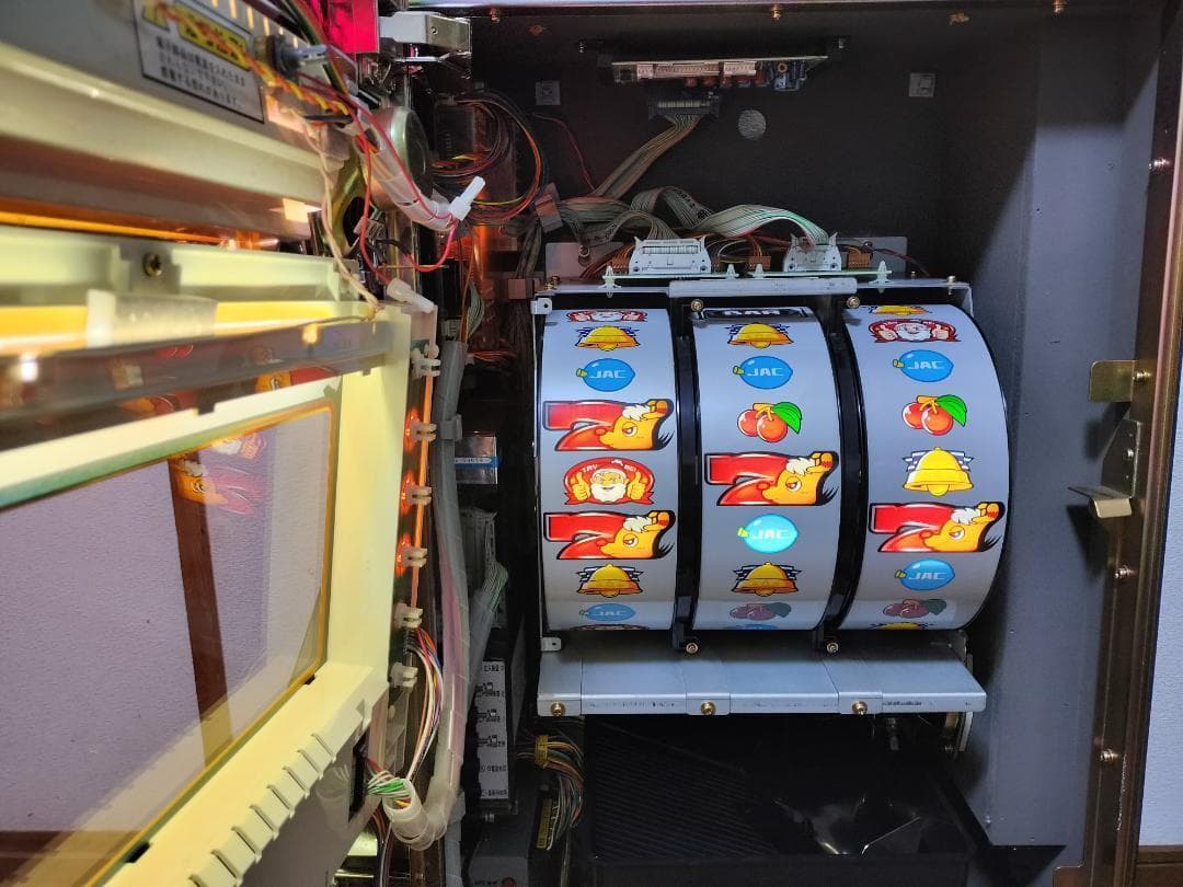 【パチスロ実機】タイヨー★ハローサンタスーパートナカイバージョン★不要機付