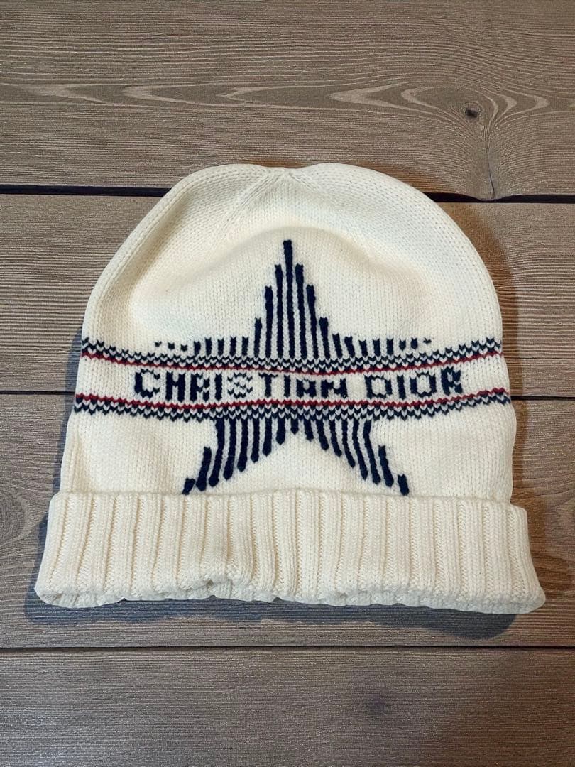 本物新品Christian Dior ニット帽 ビーニー