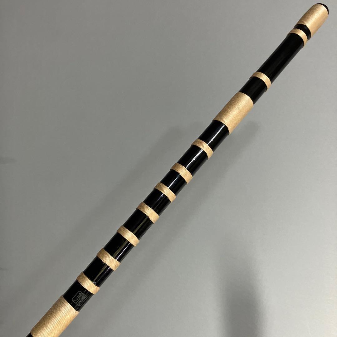 【 神楽笛（古典調篠笛、囃子笛）】MRK- 93　石見地方　和楽器　竹笛 　総巻