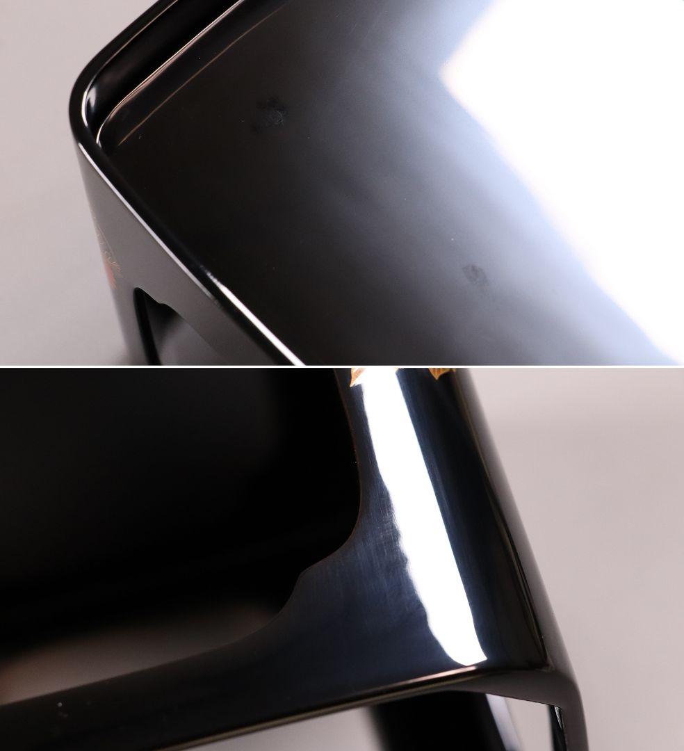 能登輪島塗 柴田屋造 花の丸蒔絵 屠蘇器 共箱 木製漆器 盃 銚子【MA271】