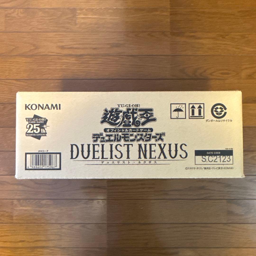 【新品•未開封】遊戯王　デュエリストネクサス　1カートン(初回生産版)