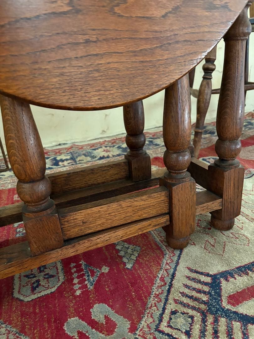 バタフライテーブル　コーヒーテーブル　アンティーク