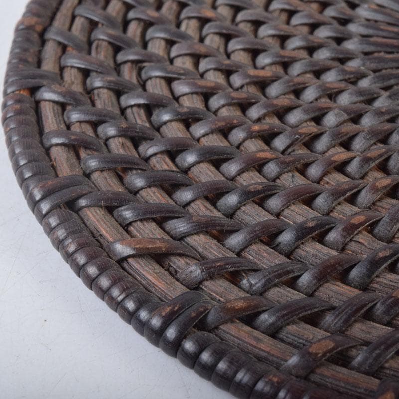 煎茶道具　籐編　瓶敷　瓶座　C　8517