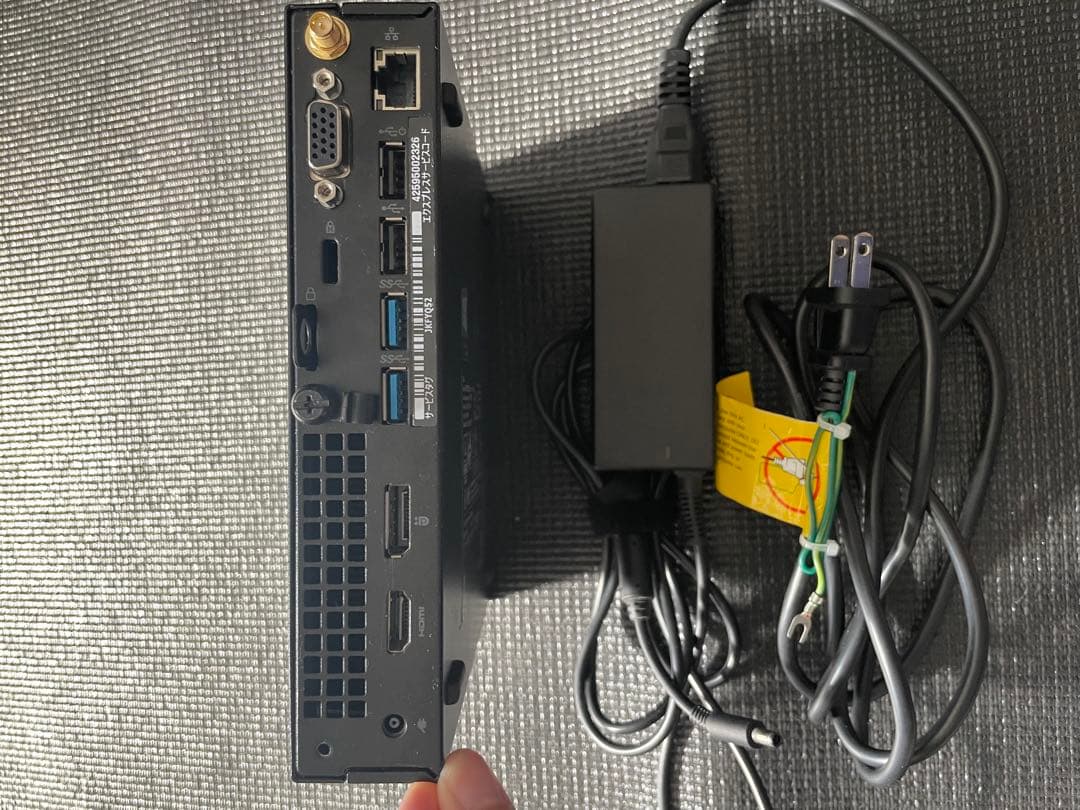 ミニPC DELL optiplex 3050 micro i5-7500T m.2